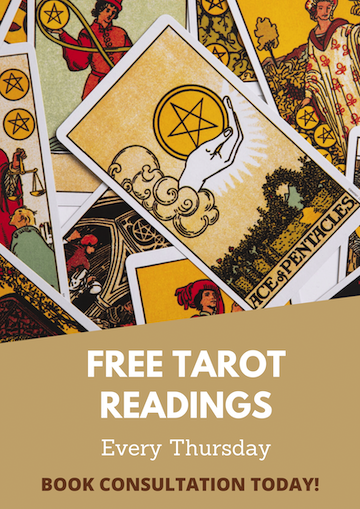 Free Tarot on Thursdays. Book you consultation now!